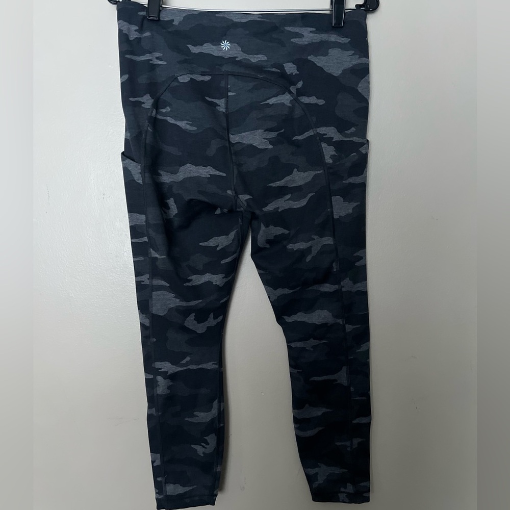 Athleta Women's Black Camouflage Leggings - Picture 2 of 4